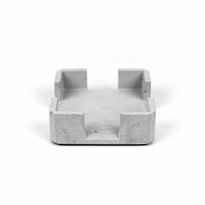 Post-it Halter aus Beton Vorderansicht minimalistisches Design